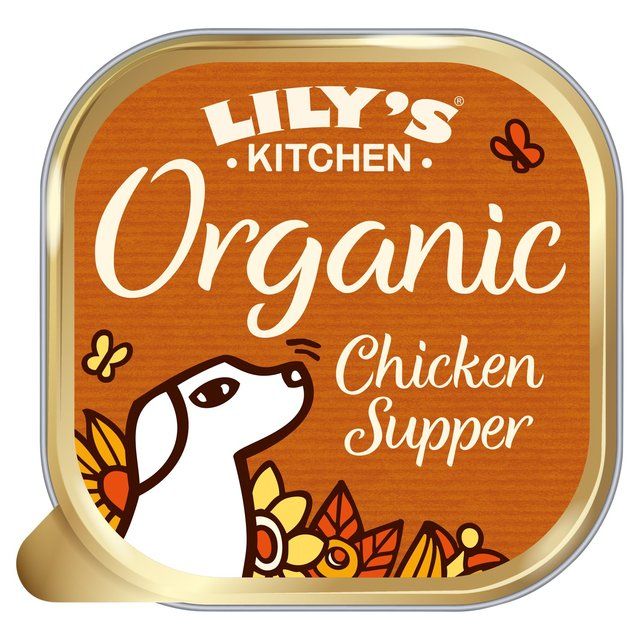 Lily's Kitchen Organic Chicken &amp;amp; Spelt Supper for Dogs   150g