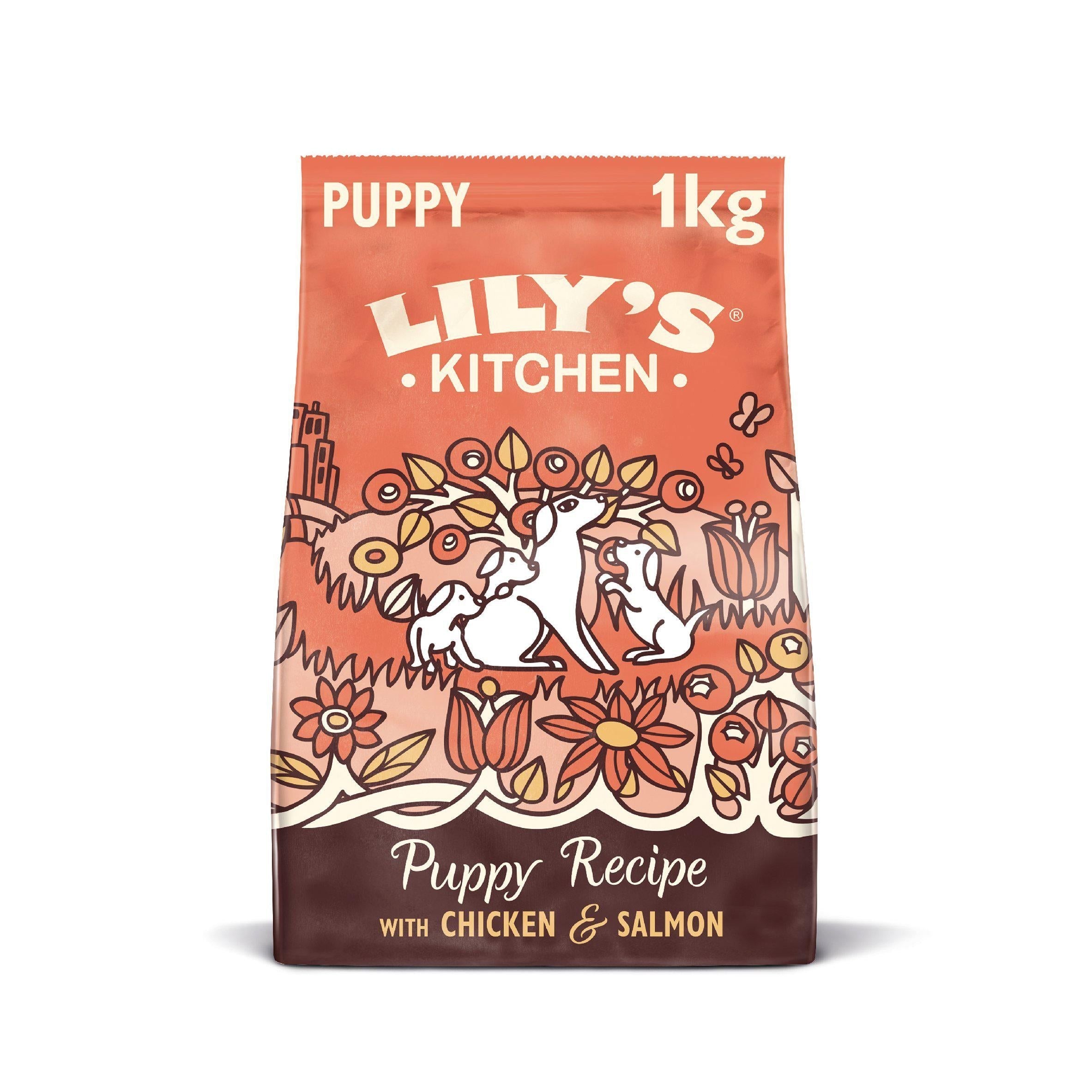 Lily's Kitchen Proper Food for Dogs Complete Nutrition Puppy Chicken &amp;amp; Scottish Salmon 1kg