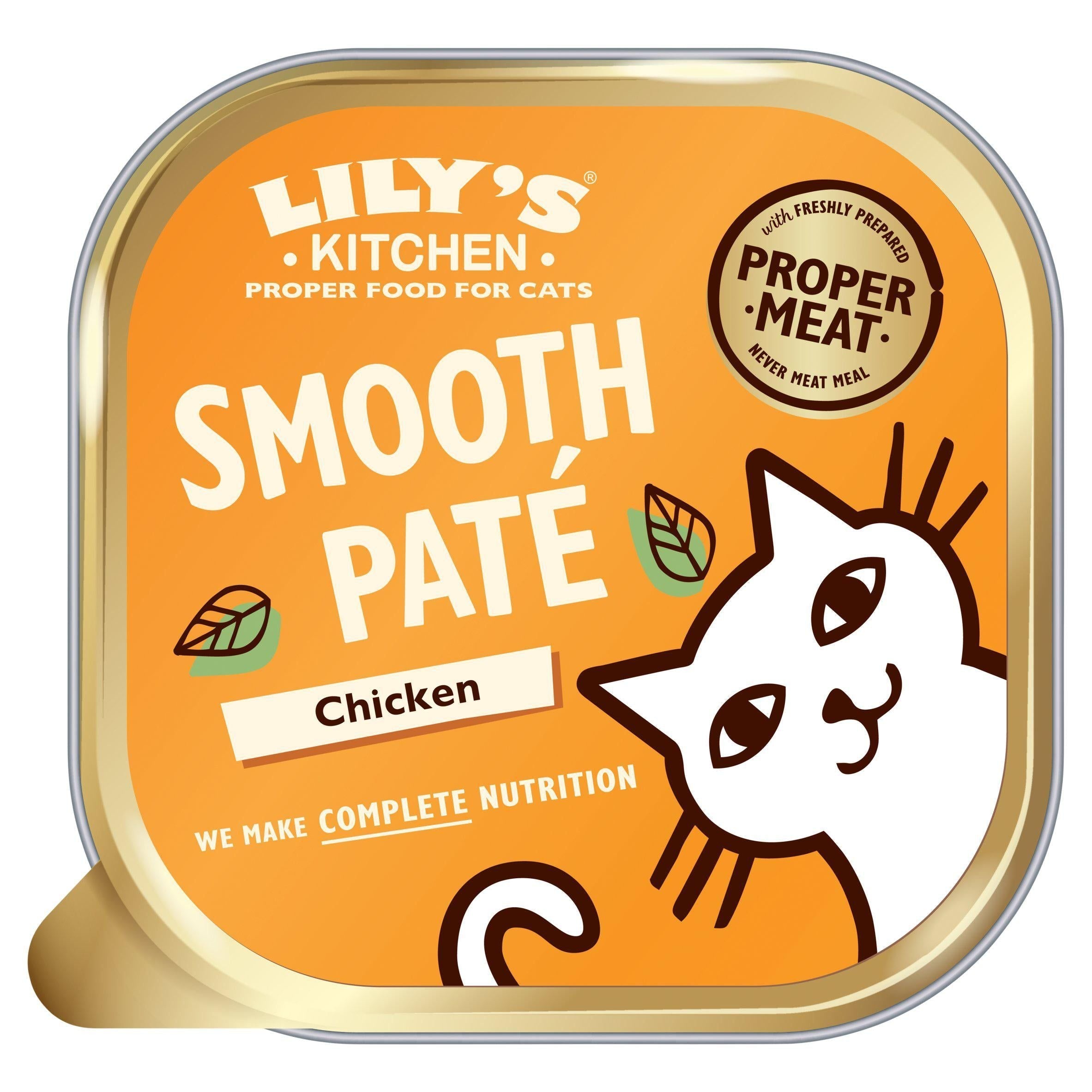 Lily's Kitchen Smooth Chicken Pat&amp;eacute; Cat Food 85g