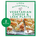 Linda McCartney's 2 Vegetarian Cheese &amp;amp; Leek Plaits 340g