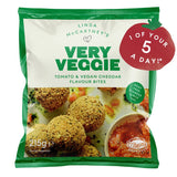 Linda McCartney's Very Veggie Tomato &amp;amp; Vegan Cheddar Flavour Bites 215g