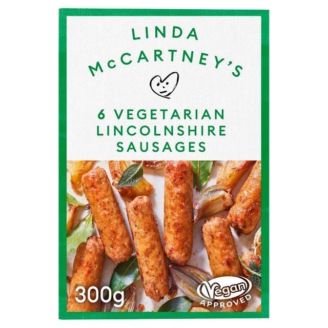 Linda McCartney Vegetarian Lincolnshire Sausages   270g