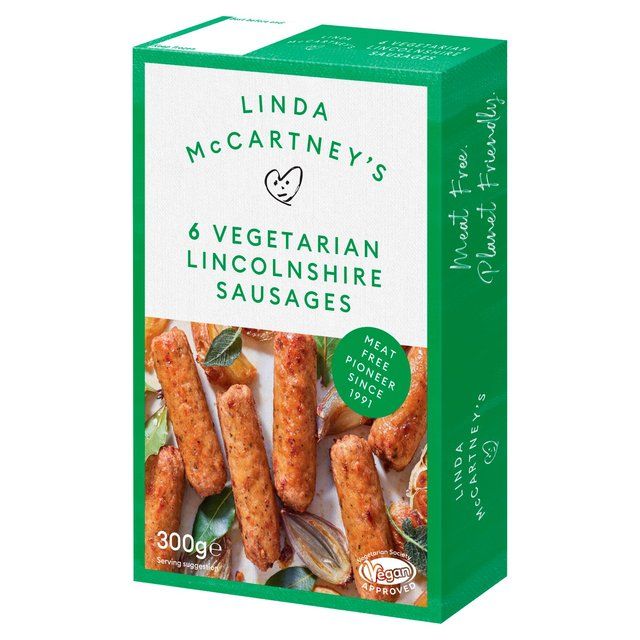 Linda McCartney Vegetarian Lincolnshire Sausages   270g