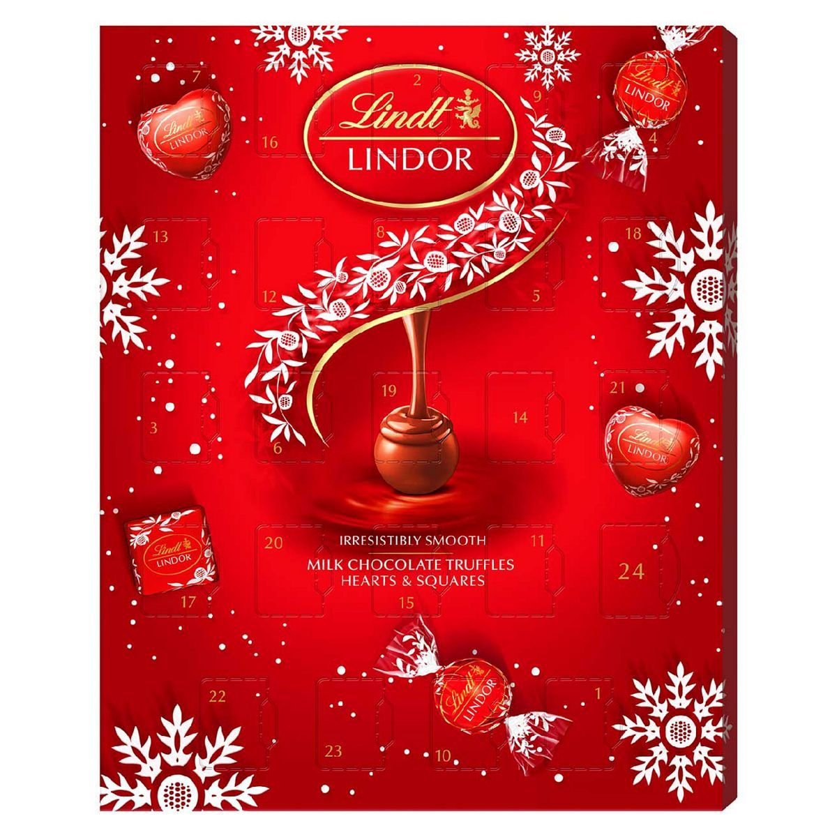 Lindt Lindor Milk Chocolate Advent Calendar 300g