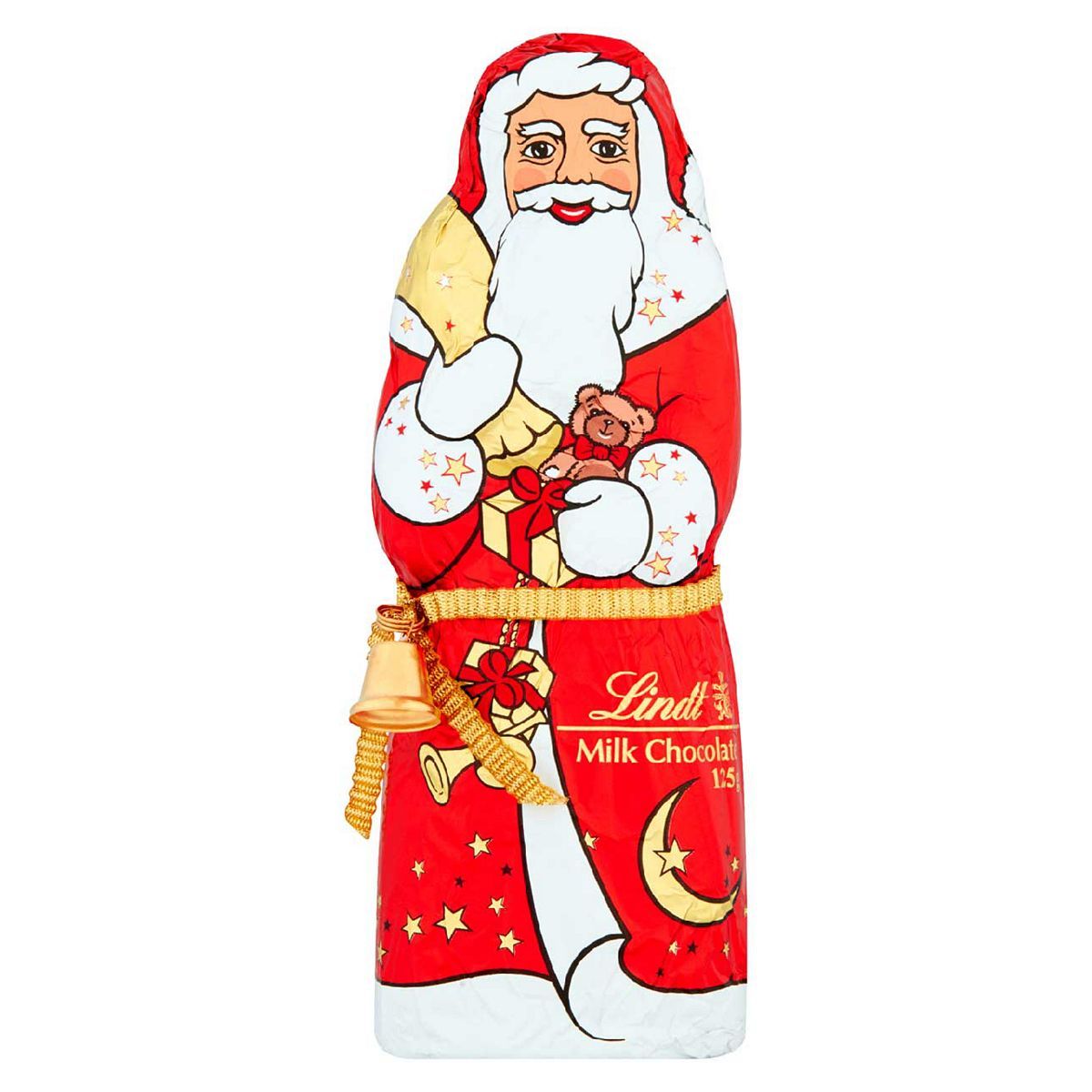Lindt Novelty Santa - Milk Chocolate - 125g