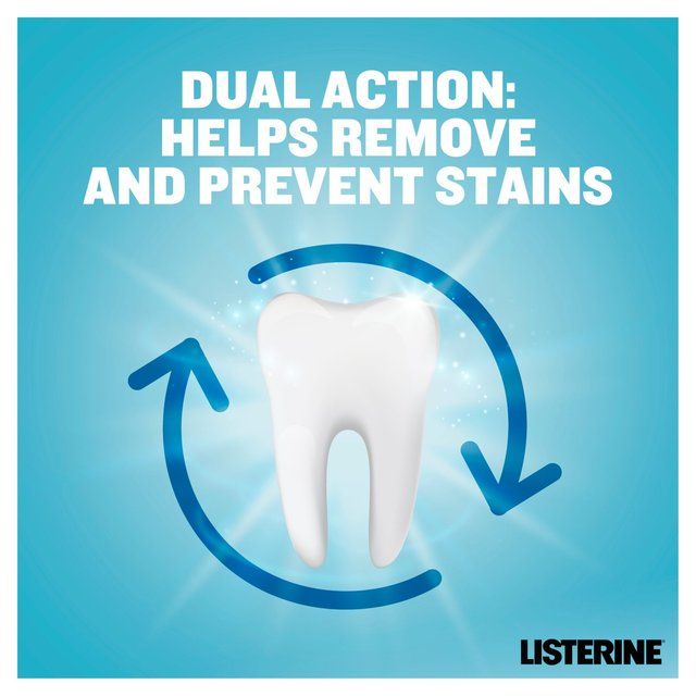 Listerine Advanced White Milder Taste Mouthwash   500ml