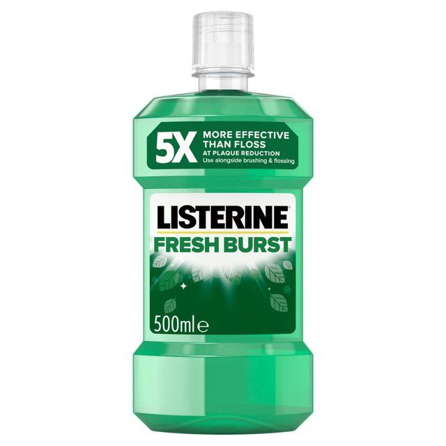 Listerine Antiseptic Fresh Burst Mouthwash   500ml