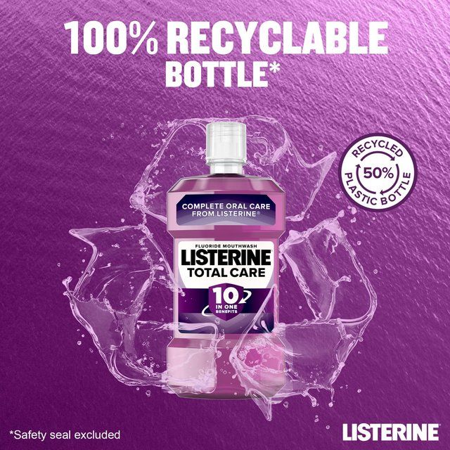 Listerine Clean Mint Total Care Mouthwash   500ml