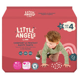 LITTLE ANGELS by ASDA Size 4 Comfort &amp;amp; Protect 40 Nappy Pants