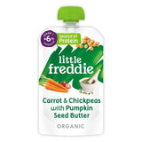 Little Freddie Carrot &amp;amp; Chickpeas with Pumpkin Seed Organic Pouch 6 mths+   120g