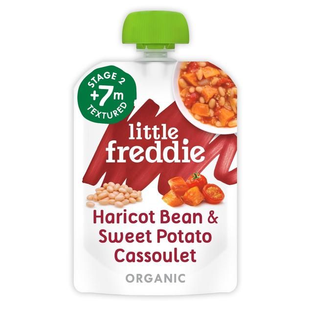Little Freddie Haricot Bean &amp;amp; Sweet Potato Cassoulet Organic Pouch 7 mths+   130g