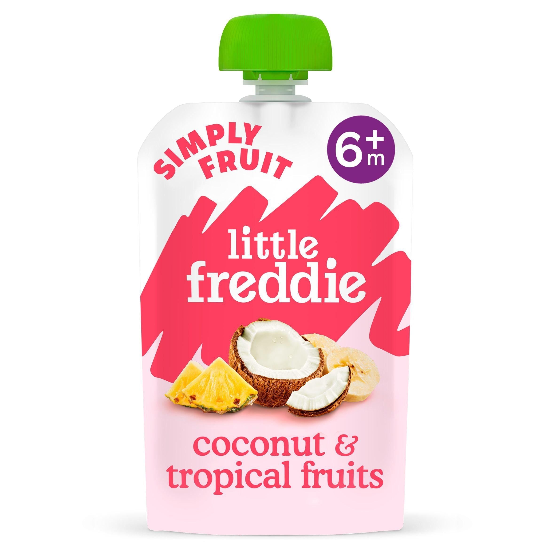 Little Freddie Organic Coconut &amp;amp; Tropical Fruits 100g