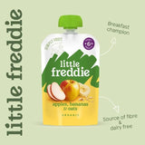 Little Freddie Organic Wholesome Apples Bananas and Oats   100g