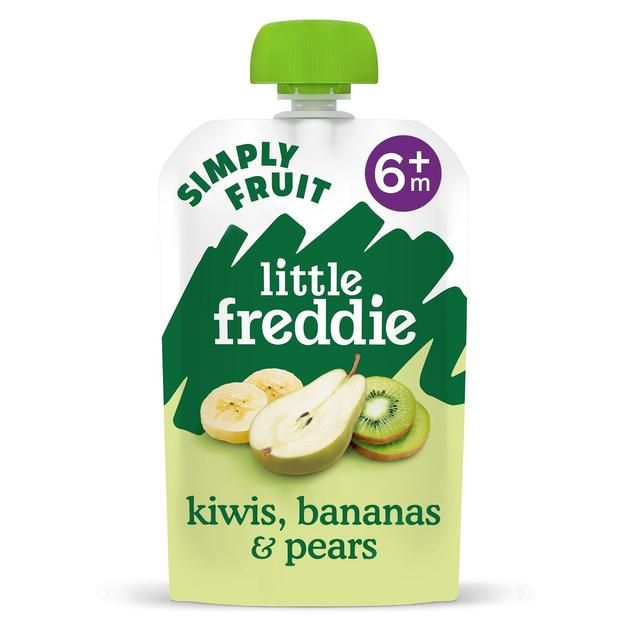 Little Freddie Organic Zesty Kiwis Bananas &amp;amp; Pear   100g