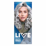LIVE Ultra Brights 091 Raspberry Rebel Hair Dye Steel Silver 098
