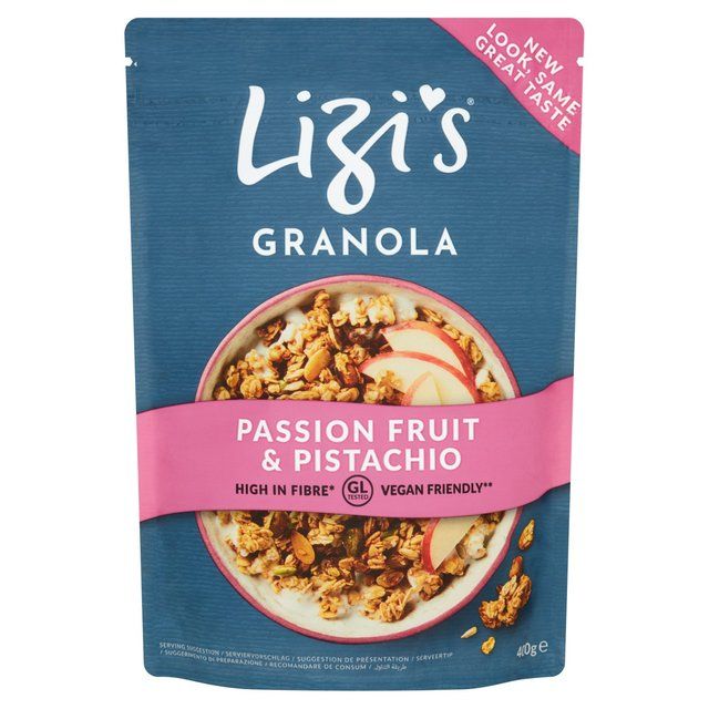 Lizi's Granola Passionfruit &amp;amp; Pistachio   400g