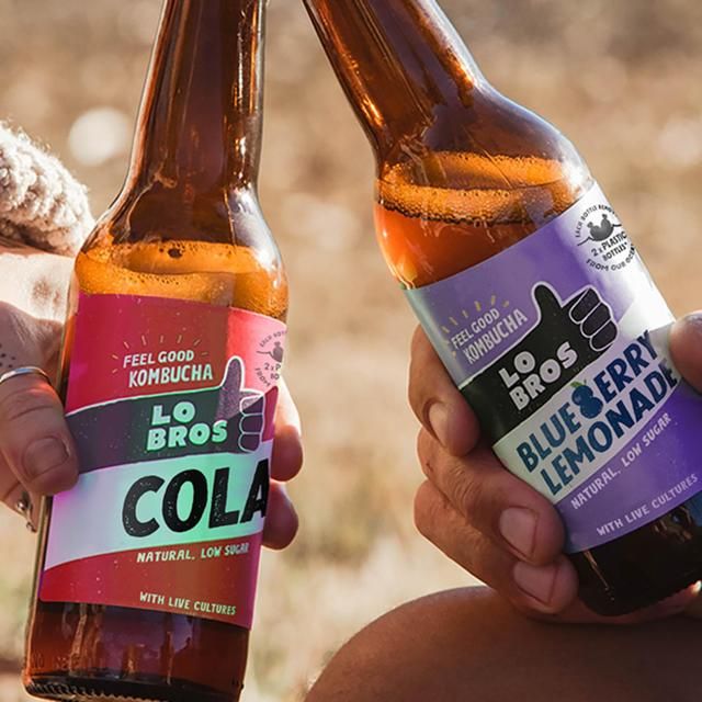 Lo Bros Kombucha Cola Low Sugar   330ml