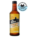 Lo Bros Kombucha Ginger &amp;amp; Lemon Low Sugar   330ml