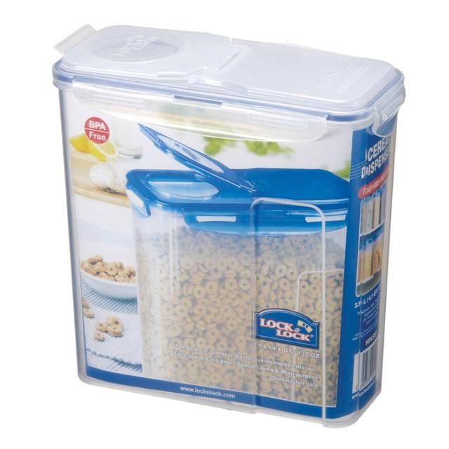Lock &amp;amp; Lock Air Tight Cereal Dispenser 3.9L