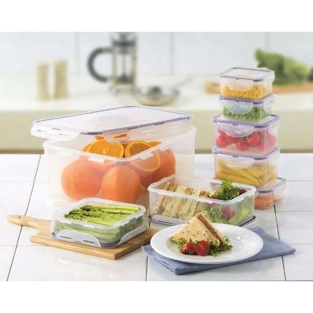 Lock &amp;amp; Lock Air Tight Rectangular Container 470ml