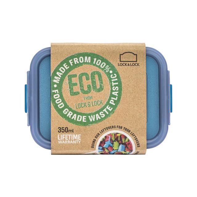 Lock &amp;amp; Lock Eco Rectangular Container 350ml