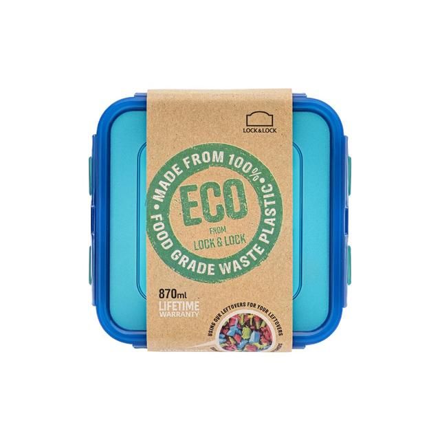 Lock &amp;amp; Lock Eco Square Container 870ml