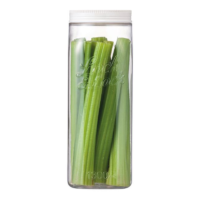 Lock &amp;amp; Lock Square Door Pocket Canister 1.3L