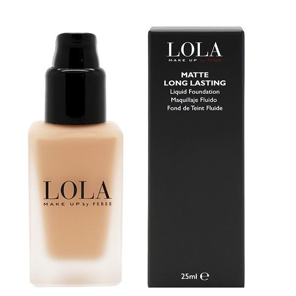 LOLA MAKE UP Matte Long Lasting Foundation B041 Desert Sand Manilla Brown