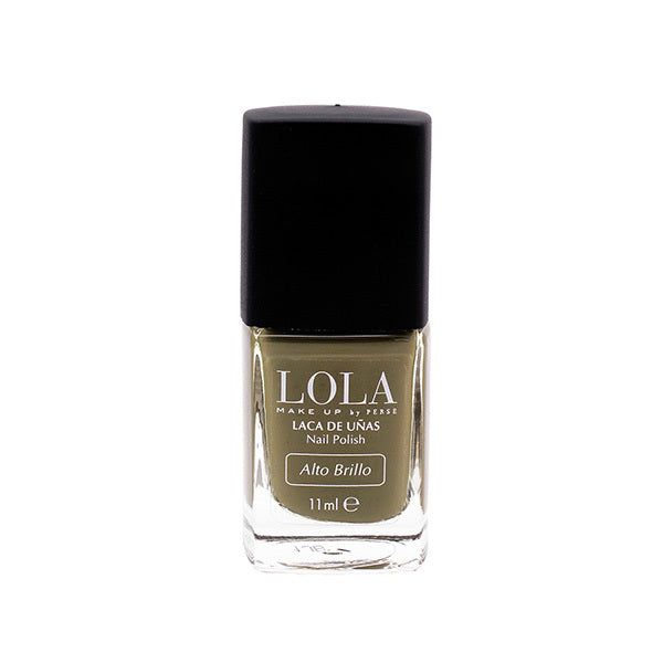 LOLA MAKE UP Nail Polish # 5 Free Formula 033 Jungle Fever Military Khaki