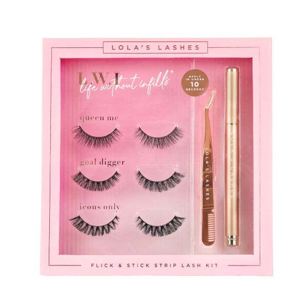 Lola's Lashes LWI Clear Adhesive Liner &amp;amp; Lash Set