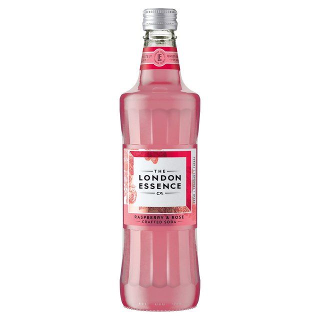 London Essence Co. Raspberry &amp;amp; Rose Soda 500ml   500ml