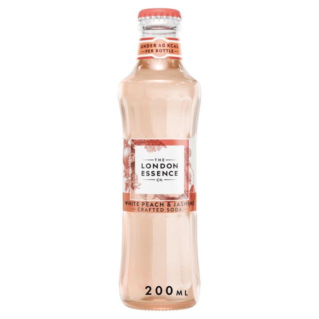London Essence Co. White Peach &amp;amp; Jasmine Soda   24 x 200ml
