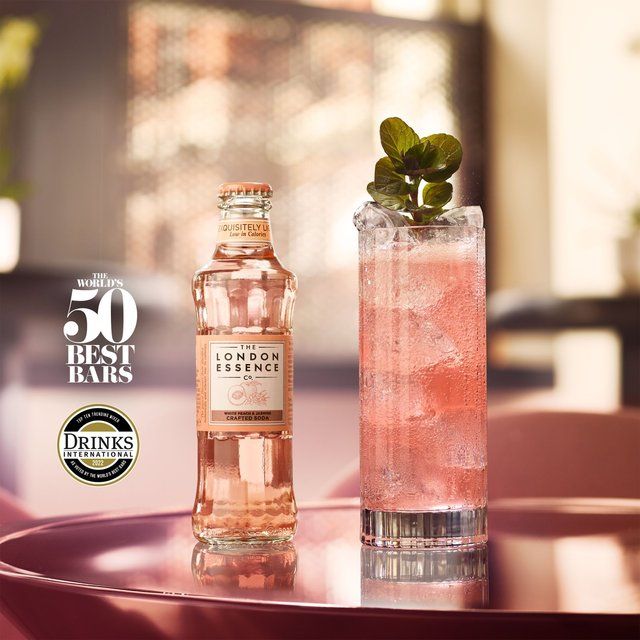 London Essence Co. White Peach &amp;amp; Jasmine Soda   24 x 200ml