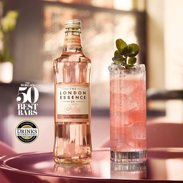 London Essence Co. White Peach &amp;amp; Jasmine Soda   500ml