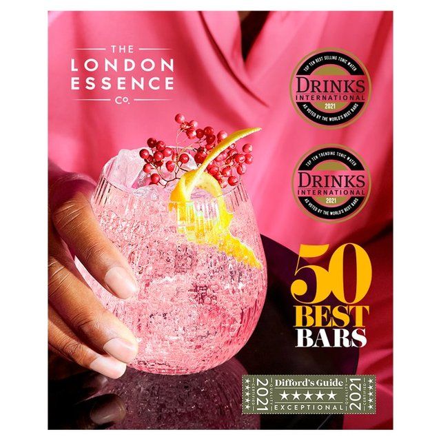 London Essence Co. White Peach &amp;amp; Jasmine Soda   500ml
