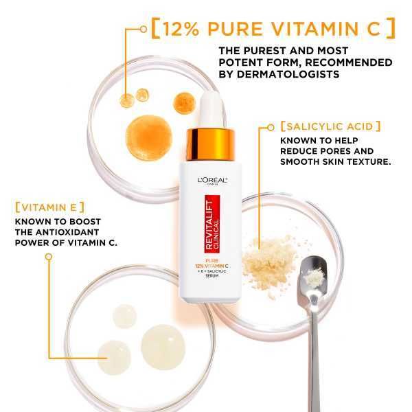 LOr&amp;eacute;al Revitalift Clinical 12% Pure Vitamin C Serum 30Ml