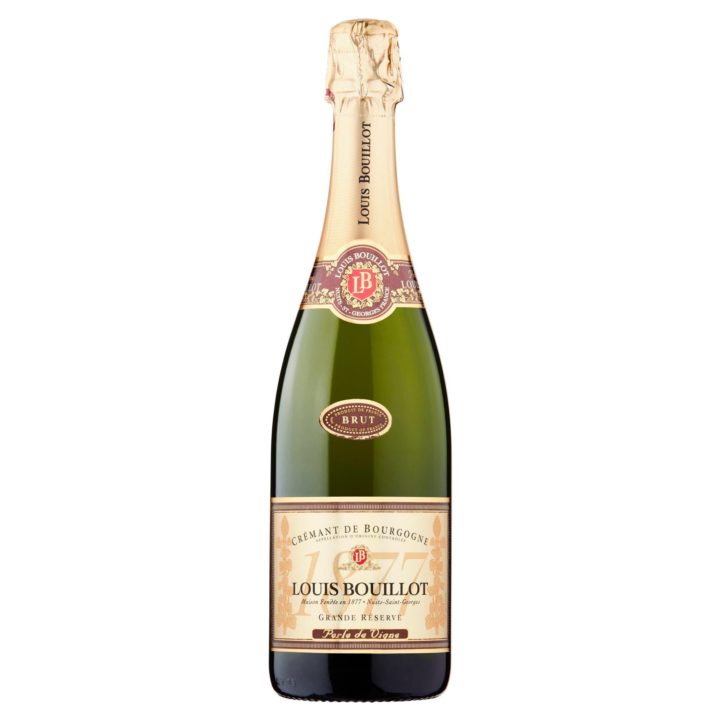 Louis Bouillot Cr&amp;eacute;mant de Bourgogne Brut 75cl