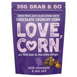 LOVE CORN Milk Chocolate &amp;amp; Sea Salt 35g   35g