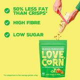 LOVE CORN Sour Cream &amp;amp; Chive Crunchy Corn   115g