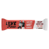 LoveRaw M!lk Choc Crea&amp;amp;m Wafer Bar Multipack   6 x 21.5g