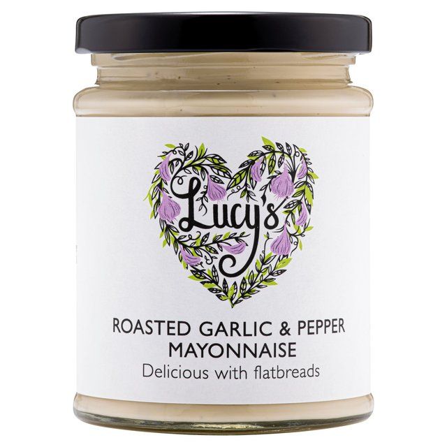 Lucys Dressings Garlic &amp;amp; Black Pepper Mayonnaise   240g