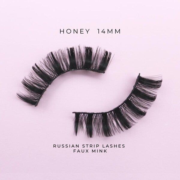 Luvyah Cosmetics Honey 14MM Faux Mink Eyelashes