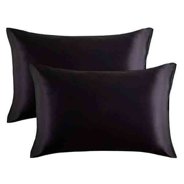 LUVYAH Cosmetics Satin Pillowcase For Hair &amp;amp; Skin - Black