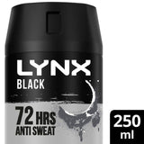Lynx Black Anti-Perspirant Deodorant   250ml