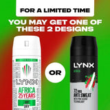 Lynx Dry Africa Spray Anti-Perspirant Deodorant   150ml