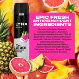 Lynx Epic Fresh Anti Perspirant   250ml