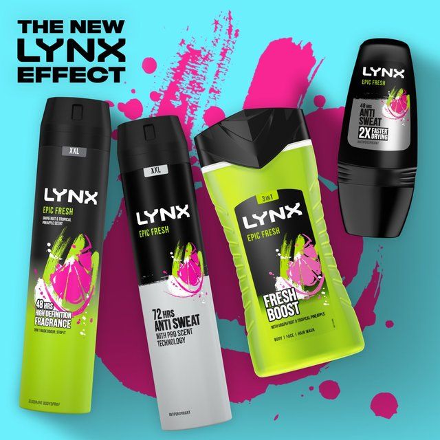 Lynx Epic Fresh Anti Perspirant   250ml