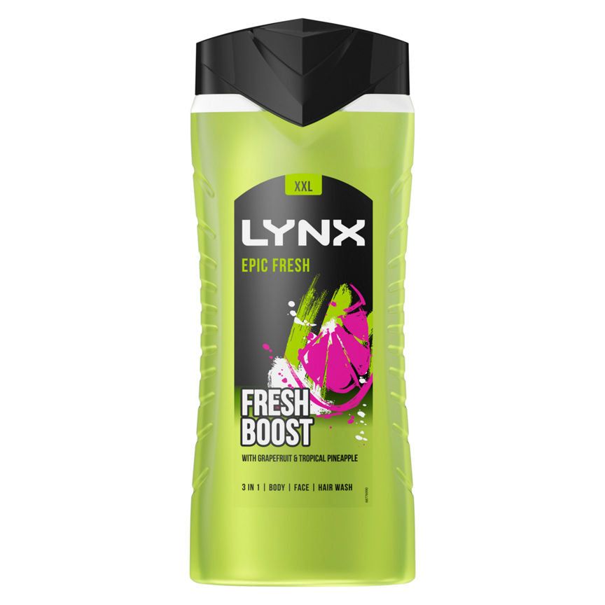 Lynx Epic Fresh Shower Gel Grapefruit &amp;amp; Tropical Pineapple Scent