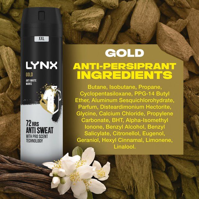 Lynx Gold Anti-Perspirant Deodorant   250ml