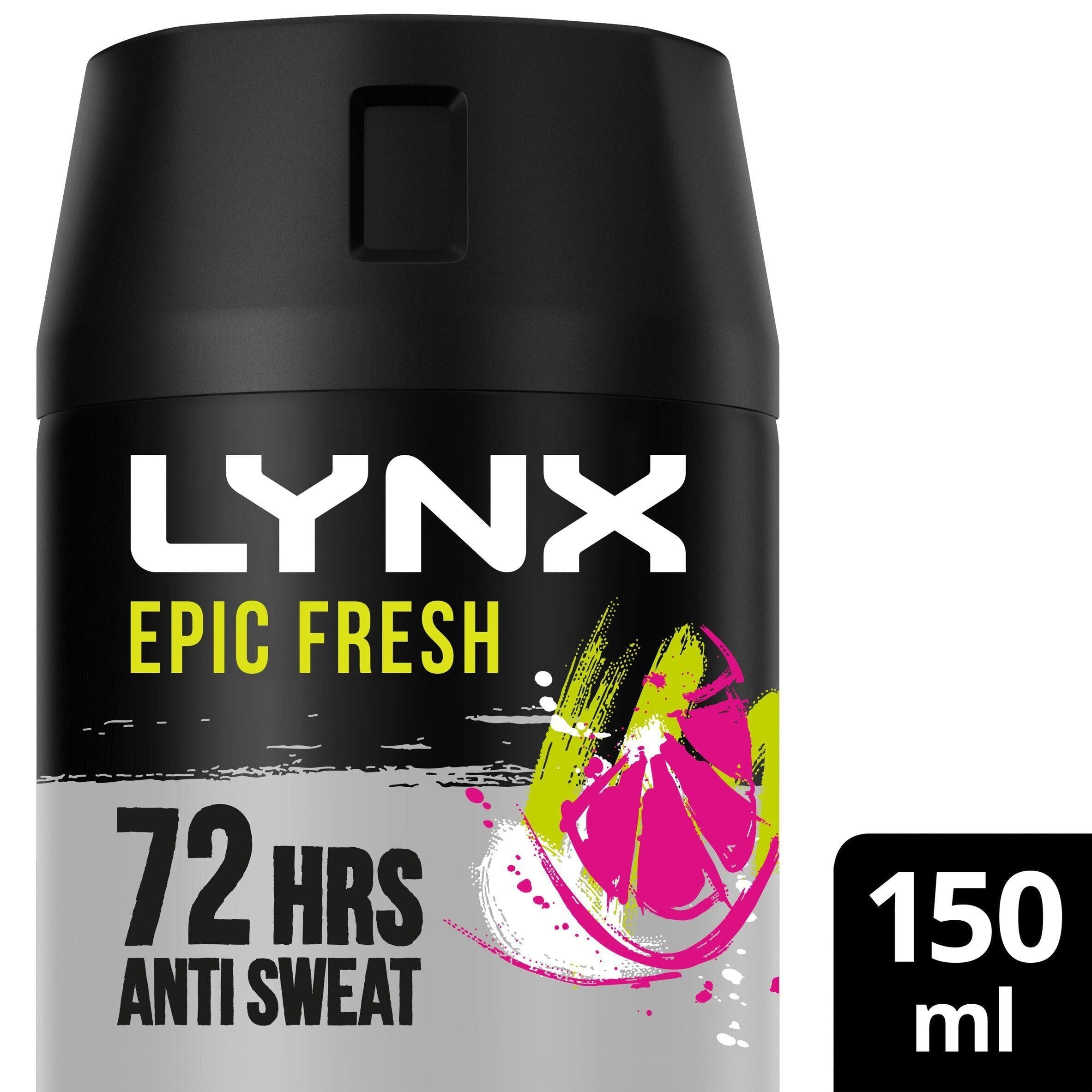 Lynx Grapefruit &amp;amp; Tropical Pineapple Scent Antiperspirant Deodorant Spray 150ml
